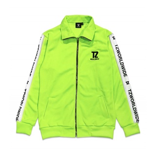 TZWORLDWIDE TRACK JACKET - GREEN NEON