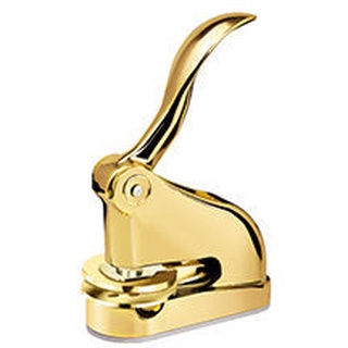 Shiny ตราปั้มนูนตั้งโต๊ะ  ประทับนูนบนกระดาษหนา ไม่เกิน 210  …