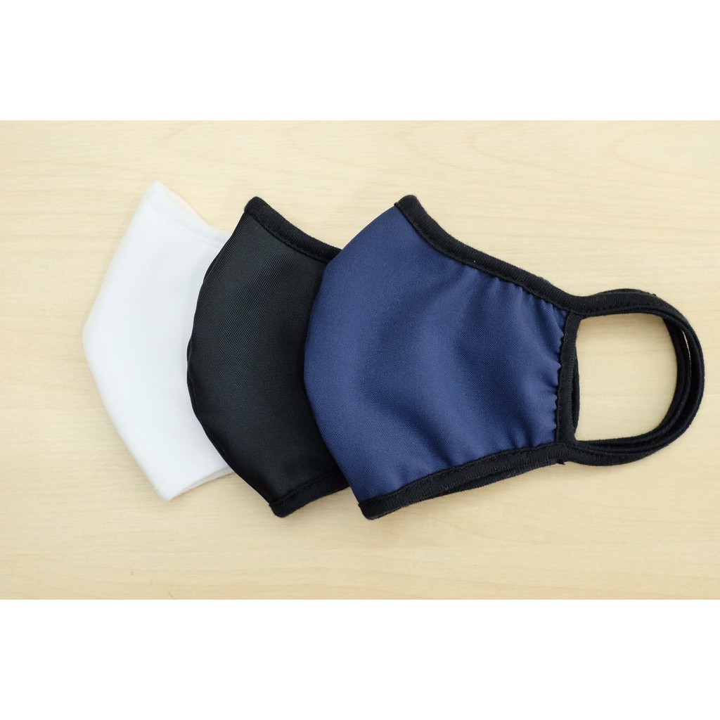 หน้ากากผ้าแบบ3ชั้น(ผ้ามัสลิน และ ผ้าไมโครโพลีเอสเตอร์) - Cloth Mask 3 layers (Muslin Fabric & Micro 