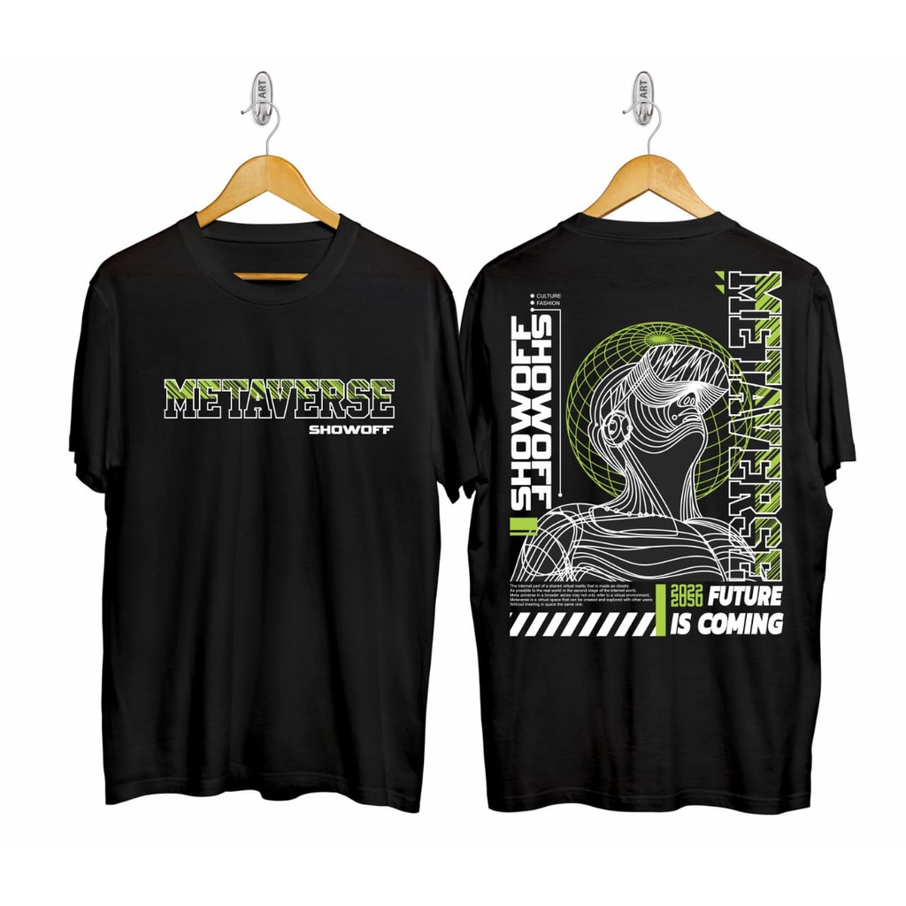 เสื้อยืดผ้าฝ้ายพิมพ์ลายขายดี ใหม่ เสื้อยืด ผ้าฝ้าย พิมพ์ลาย Distro อนาคต นามธรรม แบบเต็มตัว