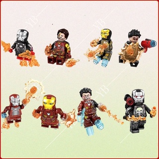 ของเล่นตัวต่อ โมเดลนาโน รูป Marvel avengers friends technic building blocks