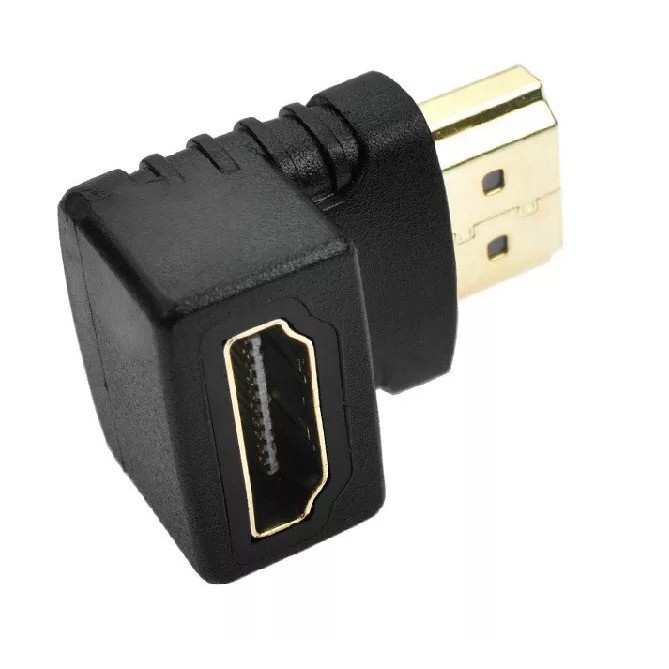 หัวต่อ HDMI ผู้เมีย หัวงอ90องศา #5