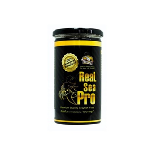 อาหารเร่งสี เม็ดจม สำหรับกุ้งและปลาสวยงาม Real Sea Pro - เรียลซีโปร (500 g.) by Aqua Lab Thailand