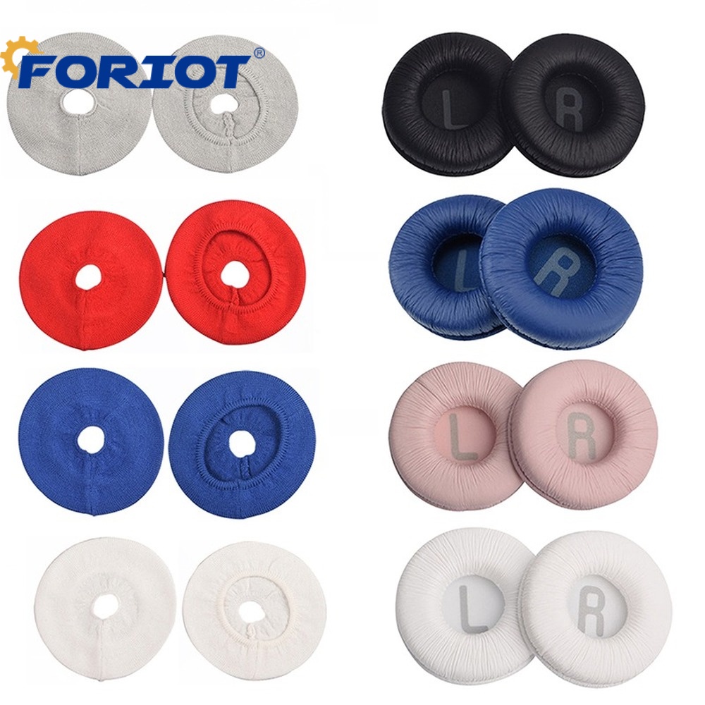 Foriot ผ้าคลุมหูฟัง ผ้าถัก แบบนิ่ม กันฝุ่น สําหรับสตูดิโอ 1 คู่