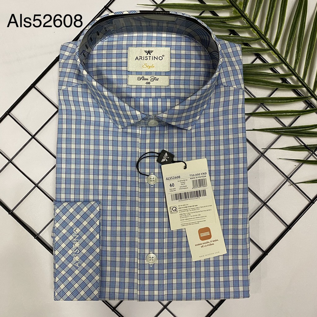 Aristino ALS52608 เสื้อเชิ้ตแขนยาว Slim Oak Fiber 38/40/41/42/43
