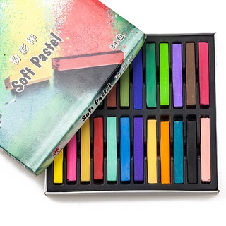 6/12/24 สีพาสเทลนุ่มสําหรับศิลปินภาพวาดนักเรียนชอล์กชุดปลอดส…