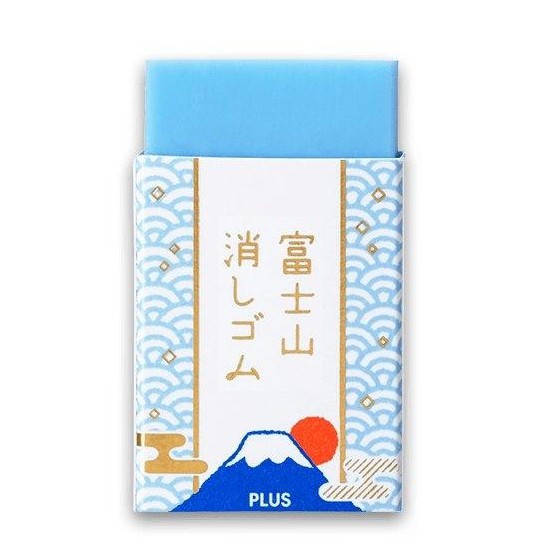 Mt. Fuji Eraser | ยางลบ ฟูจิ สีฟ้า สุดน่ารัก น่าสะสมสุดๆ สินค้ามีนำเข้ามาจากญี่ปุ่น แบนด์แท้จาก PLUS