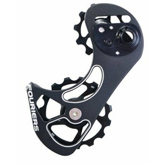 FOURIERS กรง Derailleur ขนาดใหญ่สำหรับ SHIMANO RD 9000/9070/6800 สีดำ