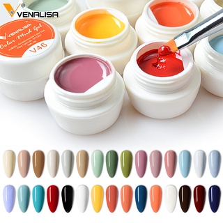 Venalisa Mud Gel สีเจลเนื้อพุดดิ้ง ขายปลีก