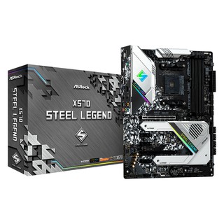 MAINBOARD (เมนบอร์ด) AM4 ASROCK X570 STEEL LEGEND Warranty 3 - y