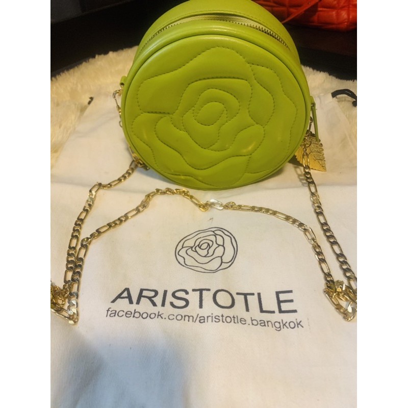 กระเป๋า Aristotle เขียวมะนาว