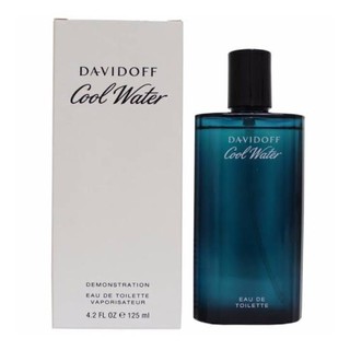 💯น้ำหอมแท้💯Davidoff cool water 125ml.กล่องเทสเตอร์