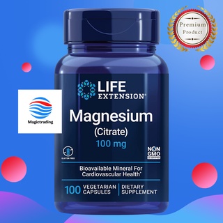 LIFE EXTENSION Magnesium (Citrate) 100 mg / 100 Vegetarian Capsules