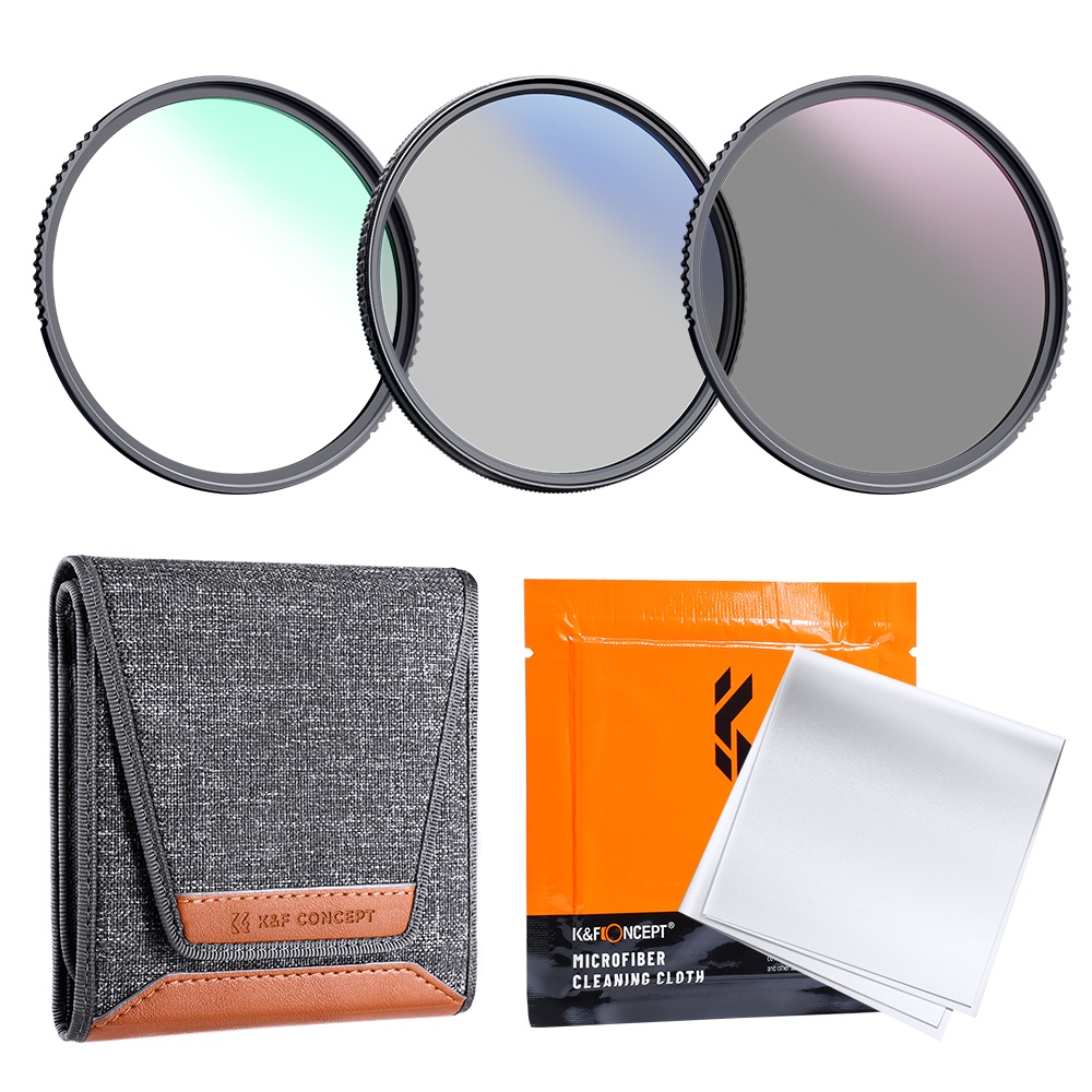 Kampf Concept Filter Kit Netural Density Nd4 Mc Uv Cpl Filter Camera