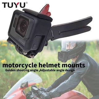 Full Face Helmet Chin Mount Holder Foldable for GoPro Hero 10 9 8 7 6 5 4 SJCAM Xiaomi EKEN Action Camera