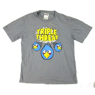 เสื้อยืด Triple Threat สีเทา (มือ2)