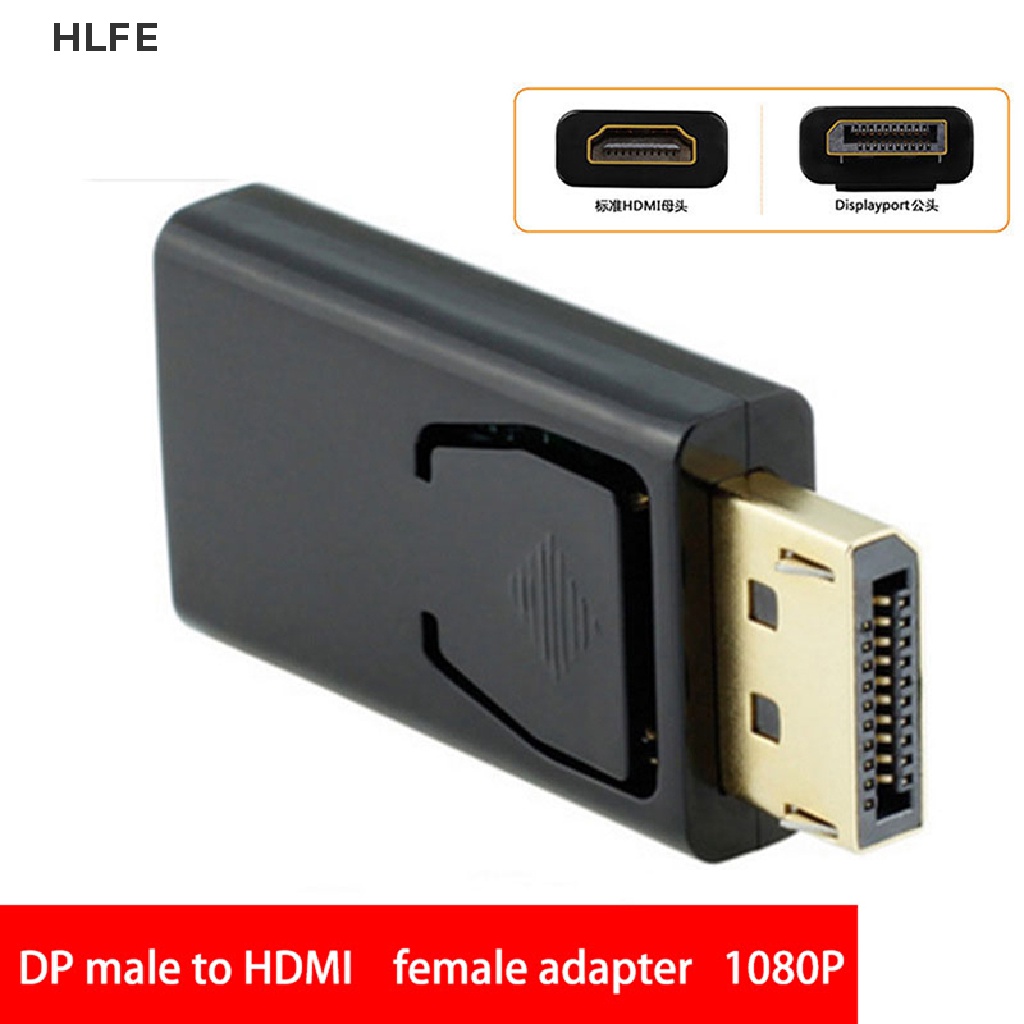 HL Display Port to HDMI Displayport DP HDMI Cable Adapter Video cord HDTV PC 4K FE