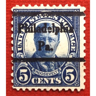 แสตมป์UNITED STATES POSTAGE พิมพ์ทับเมือง