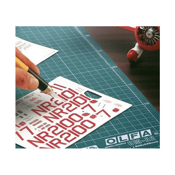 OLFA لوح قص CM-A2 / A3 / A4 ‏2 مم بمقياس — صورة 7