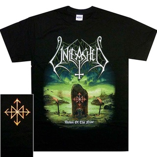 ขายดี เสื้อยืดลําลอง แขนสั้น คอกลม พิมพ์ลาย Dawn Of The Nine Death Metal Band S-X Official ADmpjg50CGclpp41S-5XL