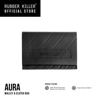 Rubber Killer - AURA สีดำ (กระเป๋าใส่การ์ด, นามบัตร)