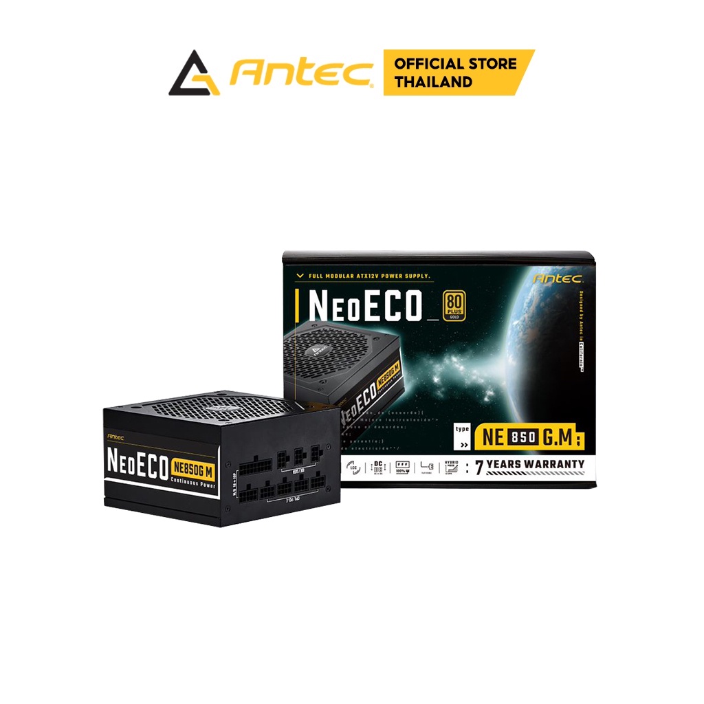 ANTEC NeoECO GOLD 850W เพาเวอร์ซัพพลาย 850W 80 PLUS GOLD