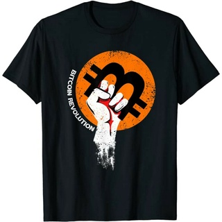 เสื้อยืดผ้าฝ้าย พิมพ์ลาย Bitcoin Cryptocurrency BTC Blockchain Bitcoin CLjdef01IFjnpe46สามารถปรับแต่งได้