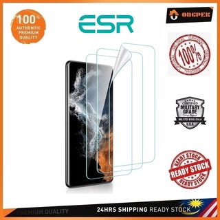 Esr ฟิล์มกันรอยหน้าจอ แบบเต็มจอ สําหรับ Samsung Galaxy S22 Plus Ultra S22Plus S22Ultra