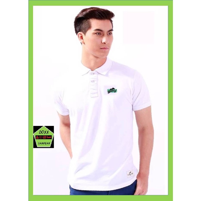 Rudedog เสื้อโปโล  หญิง รุ่น kick off สีขาว
