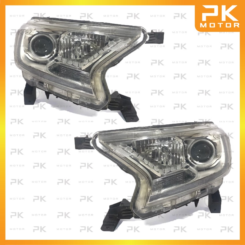 ไฟหน้ารถ FORD ฟอร์ดเรนเจอร์ ranger wildtrak ไวแทรก daylight (ของแท้มือ1) *ราคาพิเศษ 1คู่ พีเคมอเตอร์