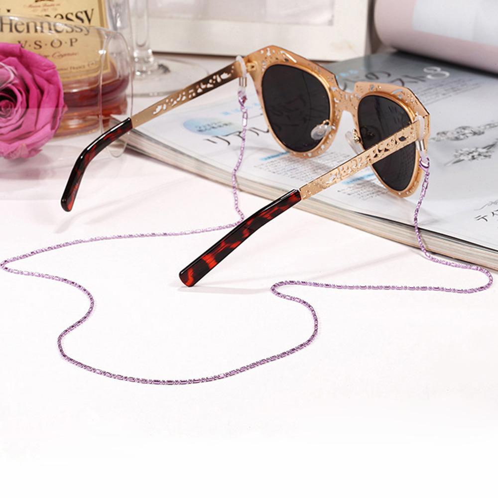 Imitation Pearl Bead Eyeglass Chain Glasses Strap Lanyard Non-slip String Rope e
