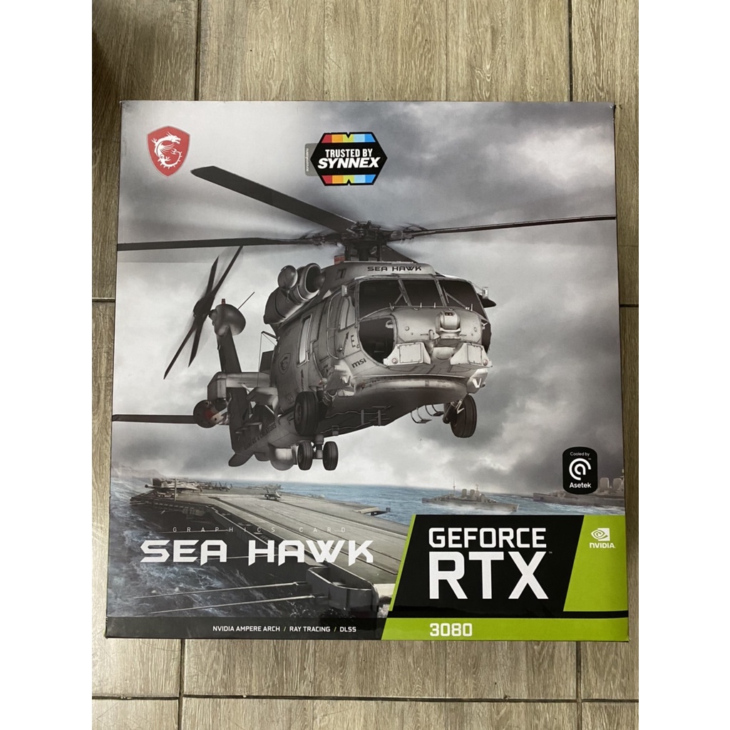 RTX3080/10GB MSI SEA HAWK X (D6) LHR VGA (การ์ดจอ)