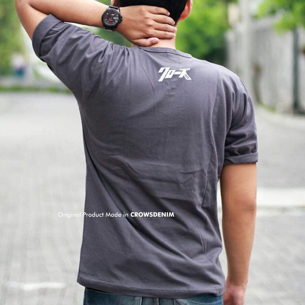 เสื้อยืด Mens& 39;s V neck Crows Zero Genji Rope