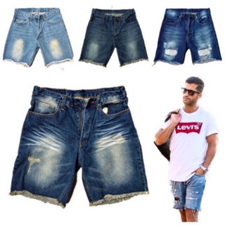 ขาสั้นยีนส์ชาย  ทรงสวย                                      …