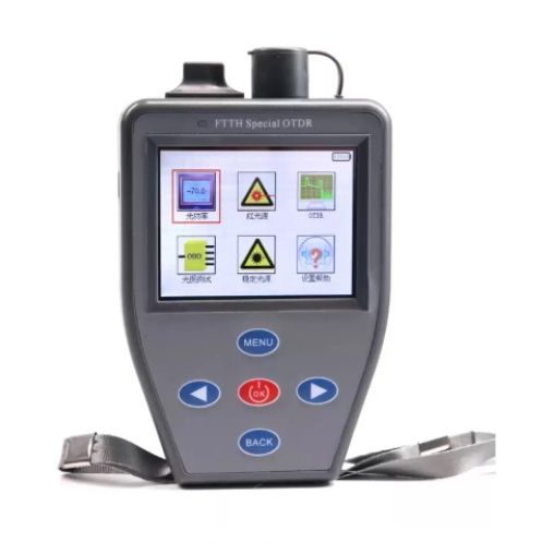 โปรตุเกส FTTH OTDR มือถือ Mini Optical Power Meter + แหล่งกําเนิดแสงโต๊ะ + VFL มัลติฟังก์ชั่นสามารถท