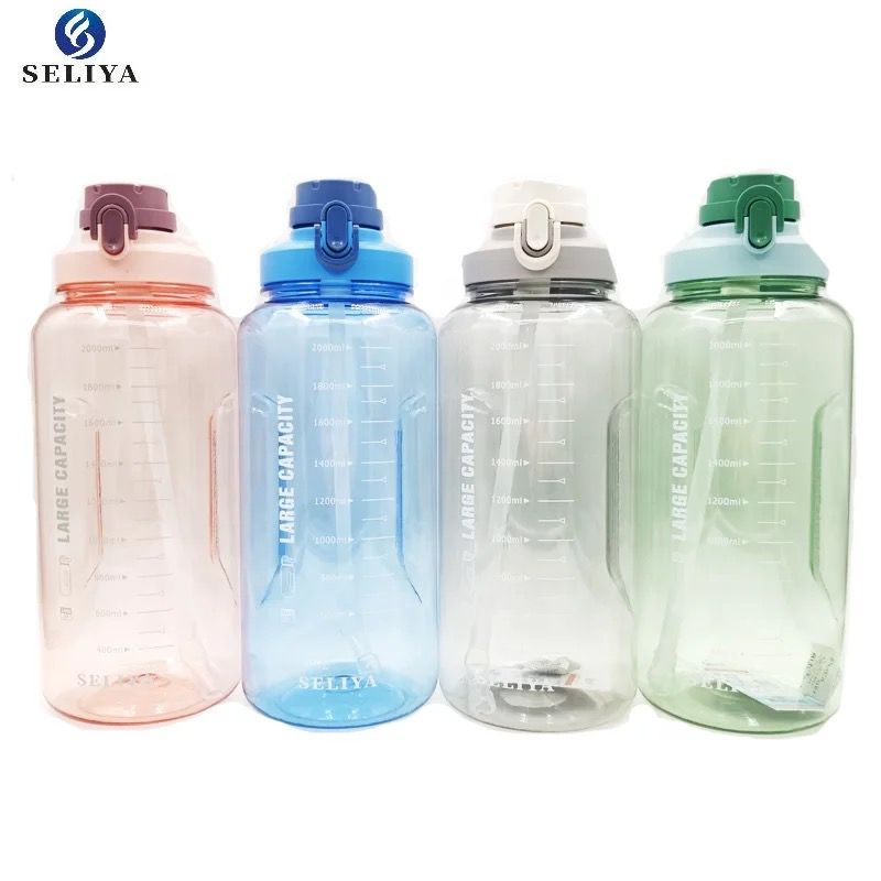 SELIYA 2.4 ลิตร JUMBO TRAVELING DRINKING BOTTLE BPA FREE - 7203 // 2.3 LITER SPORTS CUP WATER BOTTLE