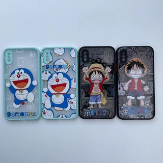 เคสหลังกันกล้องสกรีนลายการ์ตูนน่ารักๆ สำหรับรุ่น iPhon-6-6p-7-7p-X-XS-XR-XSMAX-11-11pro-11promax-12-12pro-12promax