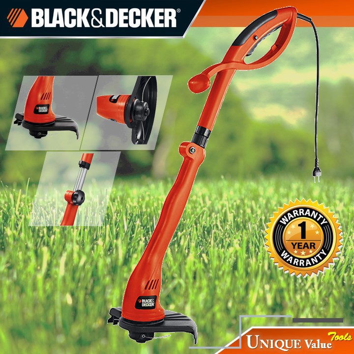 BLACK&DECKER เครื่องเล็มหญ้า ขนาด 23ซม.มอเตอร์ 300วัตต์ รุ่น GL300