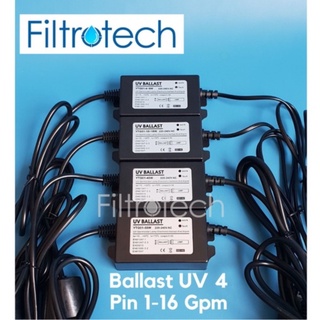 อะแดปเตอร์บัลลาสต์ uv 1,2,8,12 และ 16gpm Gpm Gpm อัลตราไวโอเลต