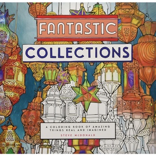 [11.38 x 0.25 x 11.75 inches] Fantastic Collections: A Coloring Book of Amazing Things Real and Imagined