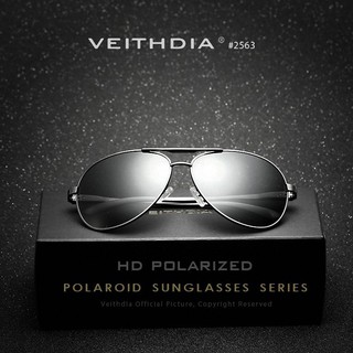 ﻿VEITHDIA  แว่นกันแดด (รุ่น : 2563)  Gray frame Gray Frame