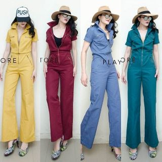 Jumpsuit ขายาว รูปจริงงานขาย