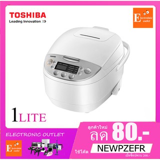 TOSHIBA หม้อหุงข้าวดิจิตอล ขนาด 1ลิตร รุ่น RC-T10DR1