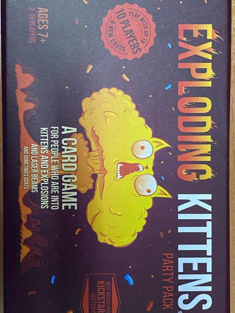 Exploding Kittens Original Edition Card Game New In Box Card Games Exploding Kittens Exploding Kittens Card Game