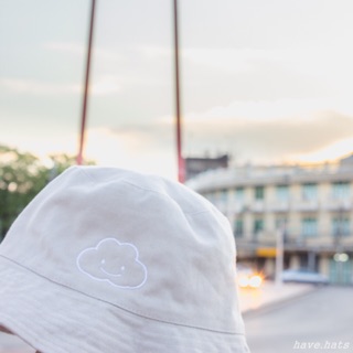 cloudy bucket hat หมวกบักเก็ต