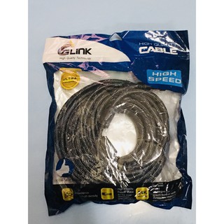 Glink Cable HDMI Version 1.4 สายกลม ความยาว15 เมตร