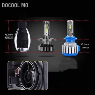 Docool Mo Led ไฟหน้ารถ สว่างมาก เปลี่ยนหลอดไฟ ป้องกันไฟฟ้าลัดวงจร โคมไฟอัตโนมัติ ขนาดเล็ก