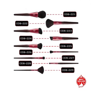 Odbo Perfect Brush Beauty Tool โอดีบีโอ เพอร์เฟค บรัช บิวตี้ ทูล แปรงแต่งหน้า ปัดแป้ง ตา แก้ม ไฮไลท์ (OD8-221-229)