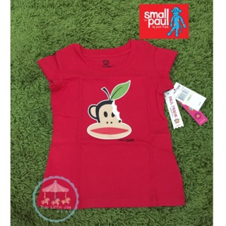 แท้ 100% จากอเมริกา!! Small Paul by Paul Frank Apple Head Julius Cap-Sleeved Tee ไซส์ 4T