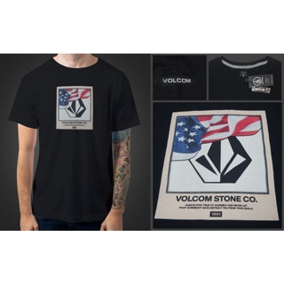 [S-5XL]เสื้อยืดแขนสั้น ลาย volcom Surf 193 goldencloth.id สําหรับผู้ชาย